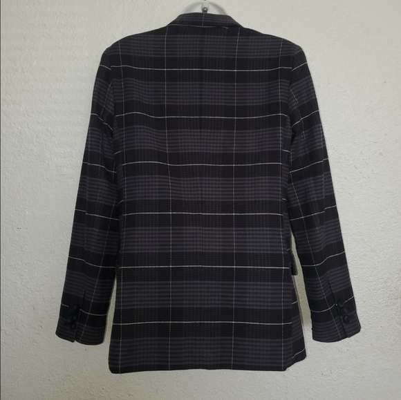 Free Assembly Blazer Womens Black Gray (S) - Picture 6 of 11